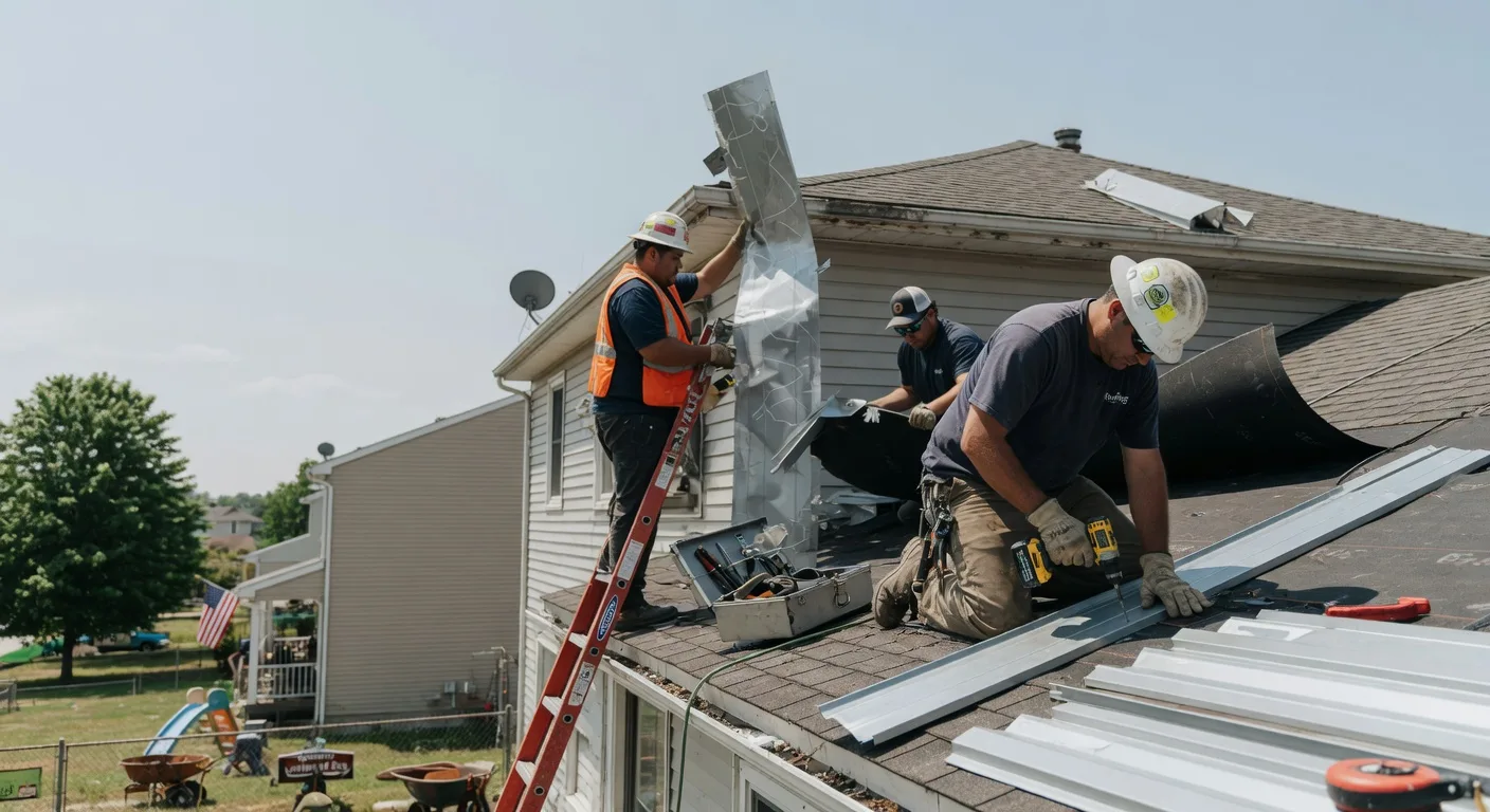 Storm Damage Metal Roof Repair in Lake George, CO